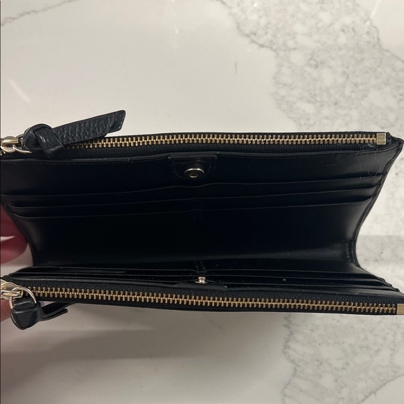 Kate Spade Black Pebbled Leather Wallet - Picture 7 of 7